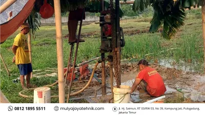 Layanan Pembuatan Sumur Bor - Mulya Jaya Tehnik